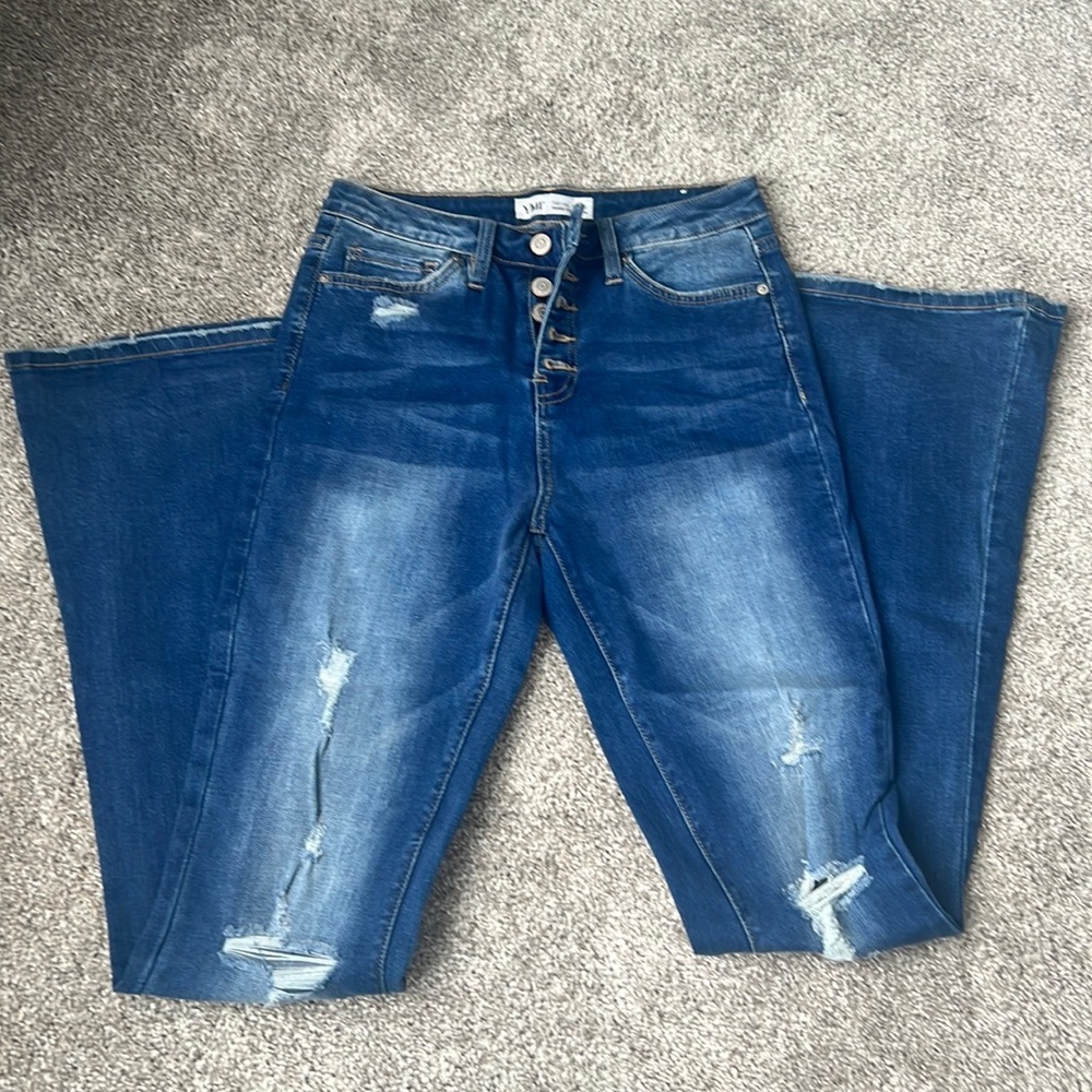 High Rise Super Flare Jeans